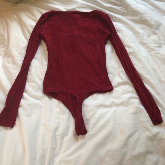 FP | Beside Me Long Sleeve Square Neck Bodysuit - Picture 5 of 5